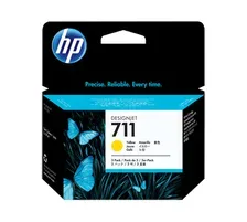 HP, HP Tintenpatrone 711 yellow CZ136A DesignJet T120/520 3x29ml