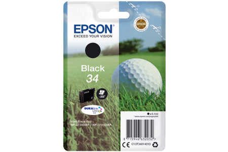 Epson, EPSON Tintenpatrone schwarz T346140 WF-3720/3725DWF 350 Seiten