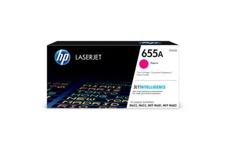 HP, HP H655AM Toner magenta - HP No. 655A M, CF453A für z.B. HP Color LaserJet Enterprise Flow MFP M 681 dh, HP Color LaserJet Enterprise M 652 dn