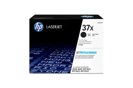 HP H37X Toner XL black - HP No. 37X, CF237X für z.B. HP LaserJet Enterprise Flow MFP M 631 dn, HP LaserJet Enterprise Flow MFP M 631 h