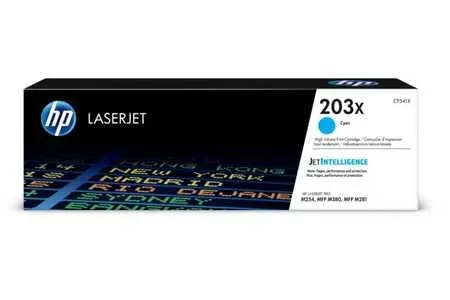 HP, HP H203XC Toner XL cyan - HP No. 203X C, CF541X für z.B. HP Color LaserJet Pro MFP M 281 fdw, HP Color LaserJet Pro M 254 dnw