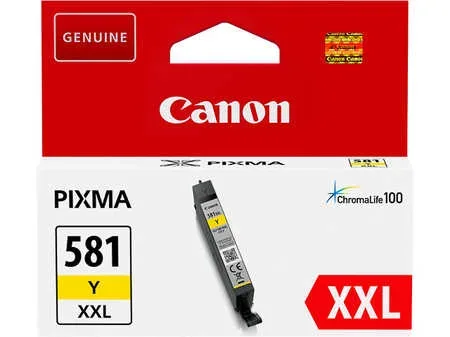 Canon, Canon C581XXLY Druckerpatronen XL gelb - Canon CLI-581XXLY, 1997C001 für z.B. Canon Pixma TS 8350, Canon Pixma TS 6351 a, Canon Pixma TR 8550