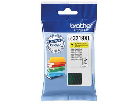 Brother, BROTHER Tintenpatrone XL yellow LC-3219Y MFC-J6530DW 1500 Seiten