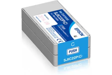 Epson, Epson S02060 Druckerpatronen c - Epson S020602, C33S020602 für z.B. Epson TMC 3500, Epson ColorWorks C 3500