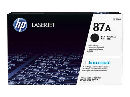 HP H287A Toner schwarz - HP No. 287A, CF287A für z.B. HP LaserJet Enterprise Flow MFP M 527 c, HP LaserJet Enterprise M 506 dh