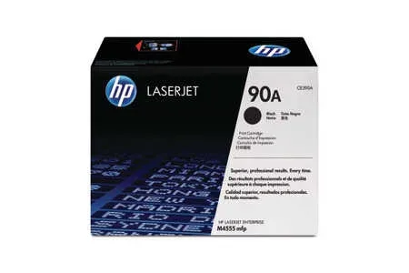 HP H90A Toner schwarz - HP No. 90A, CE390A für z.B. HP LaserJet Enterprise 600 M 601 dn, HP LaserJet Enterprise 600 M 601 m