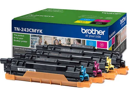 Brother, Brother B243 Toner (bk, c, m, y) - Brother TN-243 für z.B. Brother DCPL 3550 CDW, Brother MFCL 3730 CDN, Brother MFCL 3750 CDW