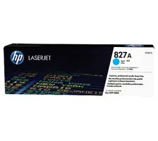 HP, HP H827A Toner cyan - HP No. 827A, CF301A für z.B. HP Color LaserJet Enterprise flow M 880, HP Color LaserJet Enterprise flow M 880 z