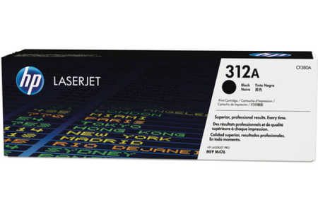 HP, HP 312A Original Tonerkartusche CF380A Schwarz