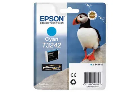 Epson, Epson E324 Druckerpatronen c - Epson T3242C, C13T32424010 für z.B. Epson SureColor SCP 400