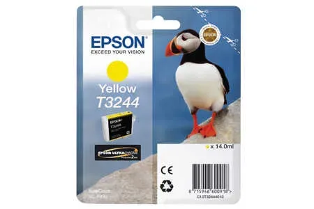 Epson, Epson E324 Druckerpatronen y - Epson T3244Y, C13T32444010 für z.B. Epson SureColor SCP 400
