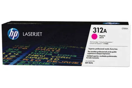 HP, HP H312AC Toner magenta - HP No. 312A C, CF381A für z.B. HP Color LaserJet Pro MFP M 476 dn, HP Color LaserJet Pro MFP M 476 dw