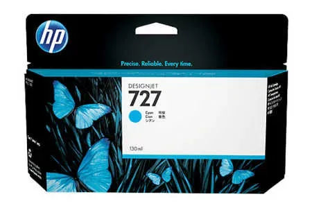 HP, HP H727c Druckerpatronen cyan - HP No. 727 c, B3P19A für z.B. HP DesignJet T 1500 ePrinter, HP DesignJet T 1500 ePrinter 36 Inch, HP DesignJet T 920