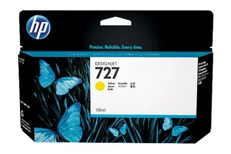 HP, HP H727y Druckerpatronen yellow - HP No. 727 y, B3P21A für z.B. HP DesignJet T 1500 ePrinter, HP DesignJet T 1500 ePrinter 36 Inch