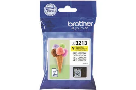 Brother, Brother B3213Y Druckerpatronen XL y - Brother LC-3213Y für z.B. Brother DCPJ 774 DW, Brother DCPJ 572 DW, Brother DCPJ 770, Brother DCPJ 772 DW