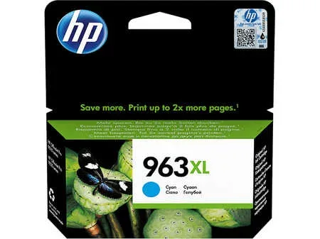 HP H963XLC Druckerpatronen XL c - HP No. 963XL C, 3JA27AE für z.B. HP OfficeJet Pro 9010, HP OfficeJet Pro 9012, HP OfficeJet Pro 9013