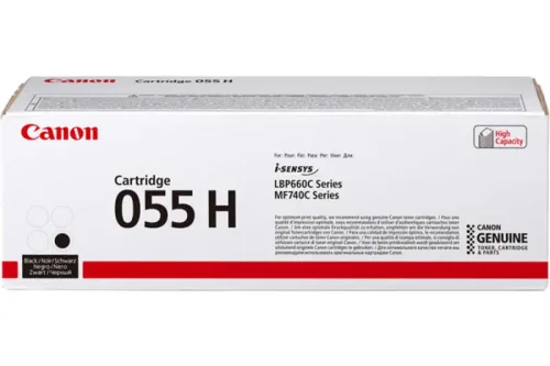 Canon, Canon H055Hbk Toner XL bk - Canon CRG-055H bk, 3020C002 für z.B. Canon iSENSYS LBP -660, Canon iSENSYS LBP -662 Cdw, Canon iSENSYS LBP -664 Cx