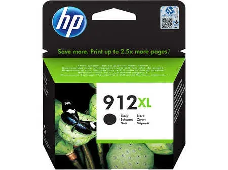 HP H912XLBK Druckerpatronen XL bk - HP No. 912XL BK, 3YL84AE für z.B. HP OfficeJet Pro 8024, HP OfficeJet Pro 8024 e, HP OfficeJet Pro 8022
