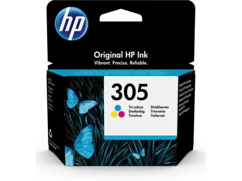 HP, HP 305 Original Tintenpatrone 3YM60AE Cyan, Magenta, Gelb