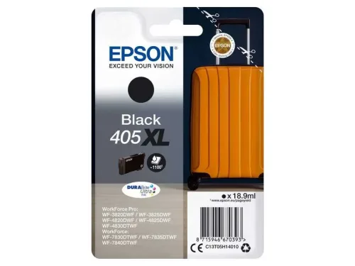 Epson, Epson E405BKXL Druckerpatronen bk - Epson No. 405BKXL, T05H14010 für z.B. Epson WorkForce ECC 7000, Epson WorkForce Pro WF -3800