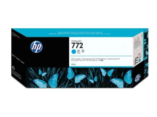 HP, HP H772c Druckerpatronen cyan - HP No. 772 c, CN633A für z.B. HP DesignJet Z 5200 PS, HP DesignJet Z 5400 PS ePrinter
