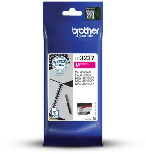 Brother, Brother B3237/3239 Druckerpatronen magenta - Brother LC3237M für z.B. Brother MFCJ 6947 DW, Brother HLJ 6000 DW, Brother HLJ 6100 DW
