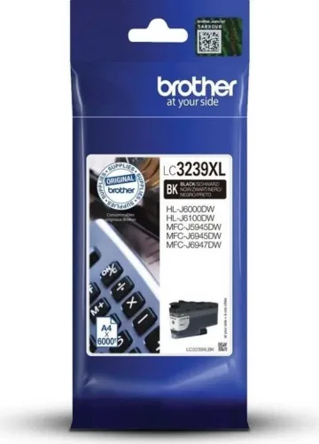 Brother, Brother B3237/3239 Druckerpatronen XL bk - Brother LC3239XLBK für z.B. Brother MFCJ 6947 DW, Brother HLJ 6000 DW, Brother HLJ 6100 DW
