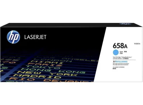 HP, HP Toner 658A cyan W2001A CLJ Enterprise M751 6000 S.