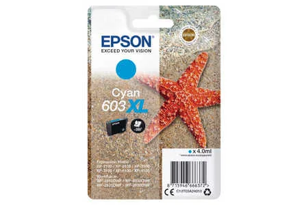 Epson, EPSON Tintenpatrone 603XL cyan T03A24010 XP-2100 350 Seiten
