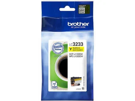 Brother, Brother B3233Y Druckerpatronen y - Brother LC-3233Y für z.B. Brother DCPJ 1100 DW, Brother MFCJ 1300 DW