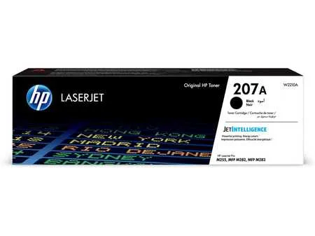 HP, HP H207A Toner black - HP No. 207A, W2210A für z.B. HP Color LaserJet Pro MFP M 283 fdw, HP Color LaserJet Pro M 255 dw