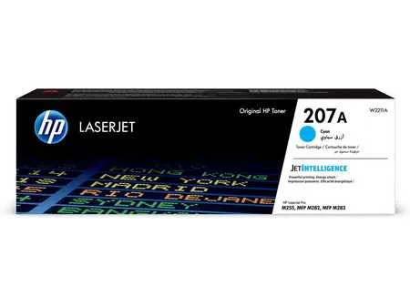 HP, HP H207A Toner cyan - HP No. 207A, W2211A für z.B. HP Color LaserJet Pro MFP M 283 fdw, HP Color LaserJet Pro M 255 dw