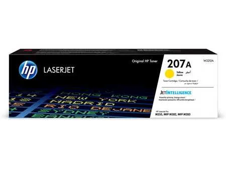 HP, HP H207A Toner yellow - HP No. 207A, W2212A für z.B. HP Color LaserJet Pro MFP M 283 fdw, HP Color LaserJet Pro M 255 dw