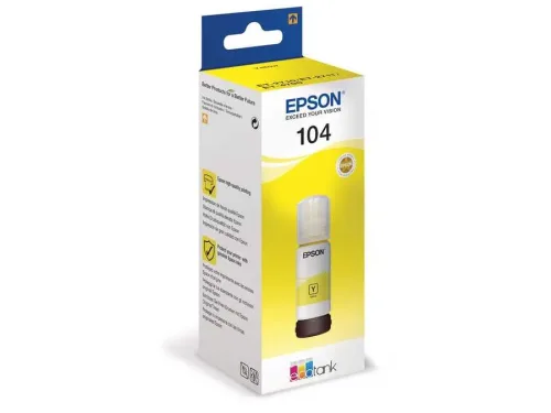 Epson, Epson E104y Druckerpatronen y - Epson No. 104y, T00P440 für z.B. Epson EcoTank ET -2710, Epson EcoTank ET -2710 Unlimited, Epson EcoTank ET -2711
