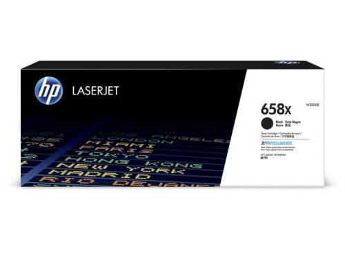 Hp, HP 658X Schwarz Original LaserJet Tonerkartusche mit hoher Reichweite