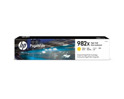 HEWLETT PACKARD, HEWLETT PACKARD - HP PW-Cartridge 982X yellow T0B29A Pagewide Ent.765 16'000 S., One Size