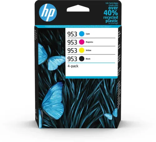 HP H953kcmy Druckerpatronen (bk, c, m, y) - HP No. 953 kcmy, 6ZC69AE für z.B. HP OfficeJet Pro 8730, HP OfficeJet Pro 8710, HP OfficeJet Pro 8720