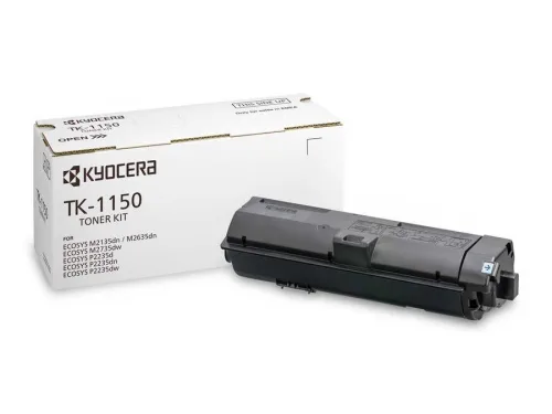 Kyocera, Kyocera K1150 Toner bk - Kyocera TK-1150 für z.B. Kyocera ECOSYS M 2135 dn, Kyocera ECOSYS M 2635 dn, Kyocera ECOSYS M 2735 dw