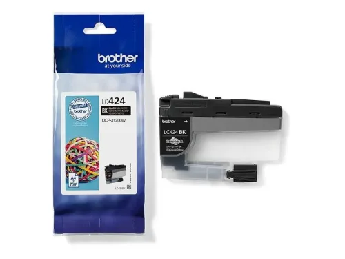 Brother, Brother B424 Druckerpatronen bk - Brother LC424BK für z.B. Brother DCPJ 1200 W, Brother DCPJ 1200 DW, Brother DCPJ 1200 WE ecopro