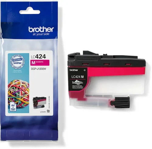 Brother, Brother B424 Druckerpatronen m - Brother LC424M für z.B. Brother DCPJ 1200 W, Brother DCPJ 1200 DW, Brother DCPJ 1200 WE ecopro