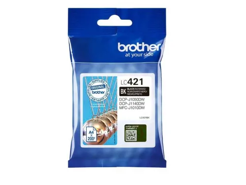 Brother, Brother B421BK Druckerpatronen bk - Brother LC-421BK für z.B. Brother MFCJ 1010 DW, Brother DCPJ 1050 DW, Brother DCPJ 1140 DW, Brother DCPJ 1800 DW