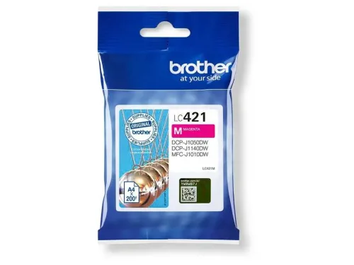 Brother, Brother B421M Druckerpatronen m - Brother LC-421M für z.B. Brother MFCJ 1010 DW, Brother DCPJ 1050 DW, Brother DCPJ 1140 DW, Brother DCPJ 1800 DW