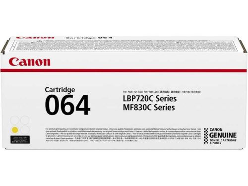 Canon, CANON Toner-Modul 064 yellow 4931C001 MF832CDW 5'000 Seiten