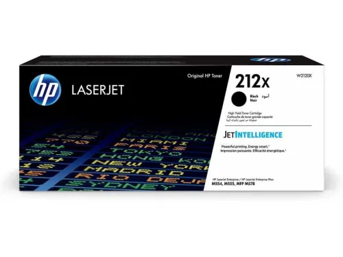 HP, HP H212X Toner XL black - HP No. 212X, W2120X für z.B. HP Color LaserJet Enterprise M 554, HP Color LaserJet Enterprise Flow MFP M 578 c