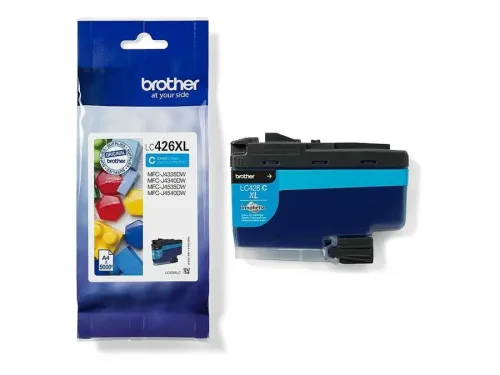 Brother, Brother B426 Druckerpatronen XL c - Brother LC426XLC für z.B. Brother MFCJ 4335 DW, Brother MFCJ 4340 DW, Brother MFCJ 4540 DW XL, Brother MFCJ 4540