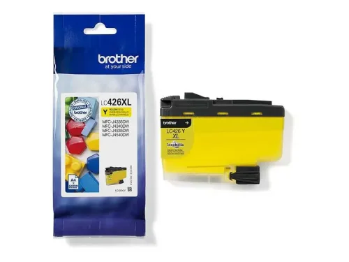 Brother, Brother B426 Druckerpatronen XL y - Brother LC426XLY für z.B. Brother MFCJ 4335 DW, Brother MFCJ 4340 DW, Brother MFCJ 4540 DW XL, Brother MFCJ 4540