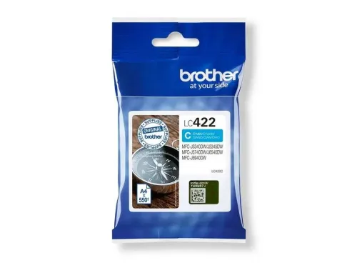 Brother, Brother B422C Druckerpatronen c - Brother LC-422C für z.B. Brother MFCJ 5740 DW, Brother MFCJ 6940 DW, Brother MFCJ 5345 DW, Brother MFCJ 5340 DW