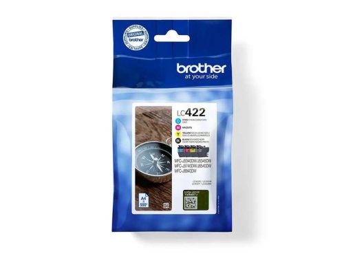 Brother, Brother - LC-422VAL Valuepack  CMYBK, Multipack, Tintenpatronen