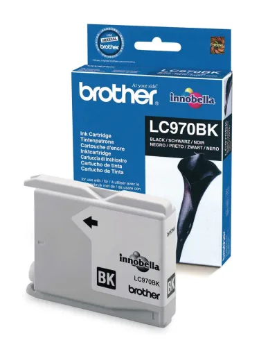 Brother, Brother B970/1000 Druckerpatronen bk - Brother LC970BK für z.B. Brother DCP -135 C, Brother DCP -150 C, Brother DCP -153 C, Brother DCP -157 C