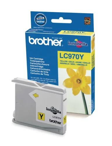 Brother, Brother B970/1000 Druckerpatronen y - Brother LC970Y für z.B. Brother DCP -135 C, Brother DCP -150 C, Brother DCP -153 C, Brother DCP -157 C